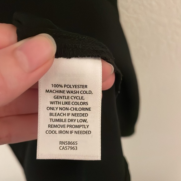 Halogen Black Shift Dress - Picture 3 of 6